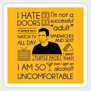 Nick Miller Quotes Magnet